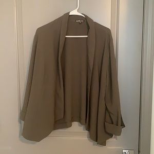 Army green blazer